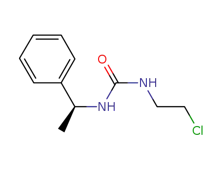 Molecular Structure of 35357-49-4 (1-(2-chloroethyl)-3-(1-phenylethyl)urea)