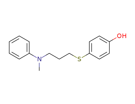 4-((3-(methyl(phenyl)amino)propyl)thio)phenol