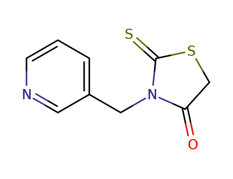 3-(pyridin-3-ylmethyl)-2-thioxo-1,3-thiazolidin-4-one