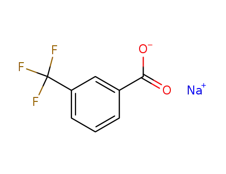 Molecular Structure of 69226-41-1 (Sodium 3-trifluoromethylbenzoate)