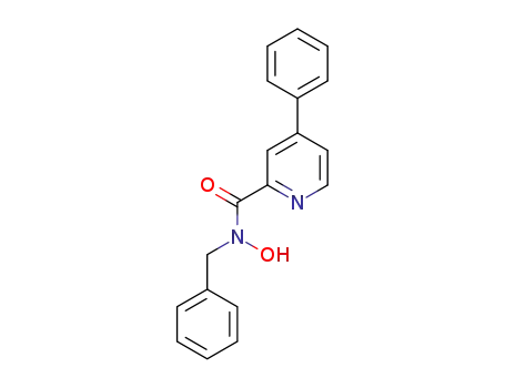 Molecular Structure of 1431469-05-4 (4-phenylpyridine-2-carboxylic acid benzylhydroxyamide)