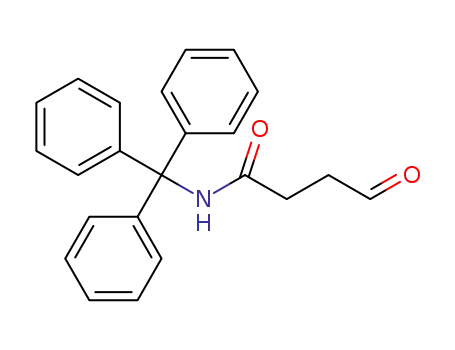 4-oxo-N-tritylbutanamide