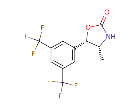 4R,5S)-5-[3,5-BIS(TRIFLUOROMETHLY)PHENYL]-4-METHYL-1,3-OXAZOLIDIN-2-ONE