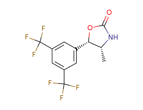 (4R,5S)-5-[3,5-bis(trifluoromethyl)phenyl]-4-methyl-1,3-oxazolidin-2-one