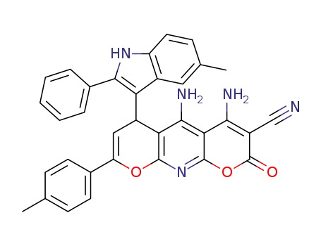 C<sub>34</sub>H<sub>25</sub>N<sub>5</sub>O<sub>3</sub>