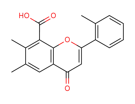 6,7-Dimethyl-4-oxo-2-o-tolyl-4H-chromene-8-carboxylic acid