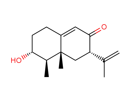 Molecular Structure of 64236-38-0 ((3R)-4α,4aα-Dimethyl-3β-hydroxy-1,2,3,4,4a,5,6,7-octahydro-6β-(2-propenyl)naphthalen-7-one)
