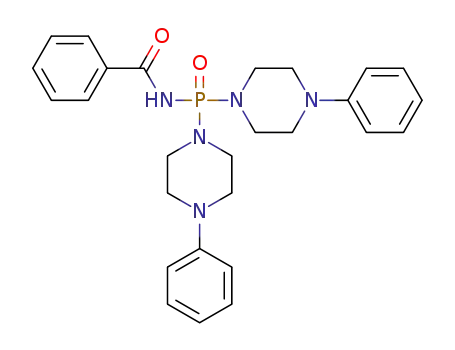 Molecular Structure of 1392237-98-7 (N-benzoyl-N',N''-bis(4-phenylpiperazinyl) phosphoric triamide)