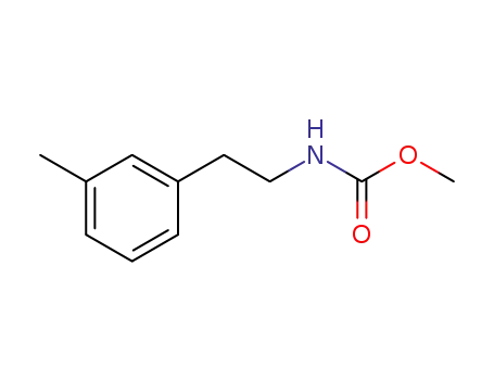 Molecular Structure of 1216826-48-0 (2-3-tolylethylcarbamic acid methyl ester)
