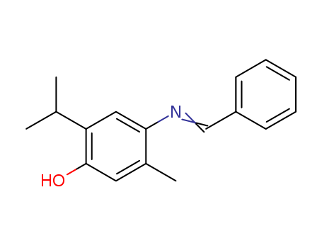 Phenol,5-methyl-2-(1-methylethyl)-4-[(phenylmethylene)amino]-
