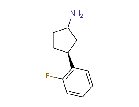 (3S)-3-(2-fluorophenyl)cyclopentanamine