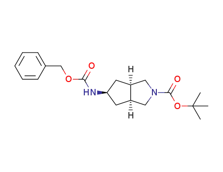tert-butyl (cis-exo)-5-benzyloxycarbonylamino-3,3a,4,5,6,6a-hexahydro-1H-cyclopenta[c]pyrrole-2-carboxylate