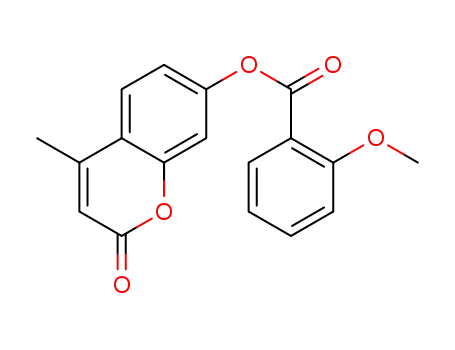 4-methyl-2-oxo-2H-chromen-7-yl 2-methoxybenzoate