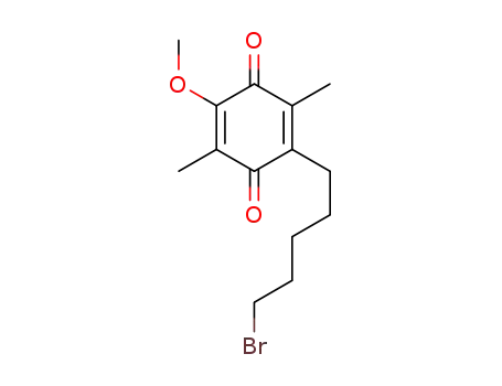 2-(5-bromopentyl)-5-methoxy-3,6-dimethylcyclohexa-2,5-diene-1,4-dione