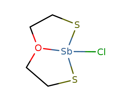 Molecular Structure of 53006-64-7 (1,4,6,5-Oxadithiastibocane, 5-chloro-)