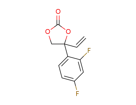 4-(2,4-difluorophenyl)-4-vinyl-1,3-dioxolan-2-one