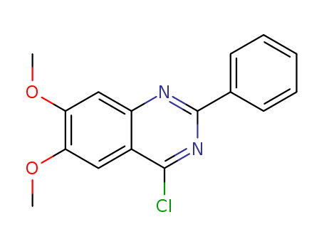 4-CHLORO-6,7-DIMETHOXY-2-PHENYLQUINAZOLINE