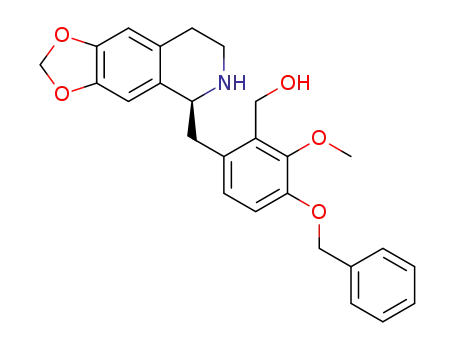 (S)-(3-(benzyloxy)-2-methoxy-6-((5,6,7,8-tetrahydro-[1,3]dioxolo[4,5-g]isoquinolin-5-yl)methyl)phenyl)methanol