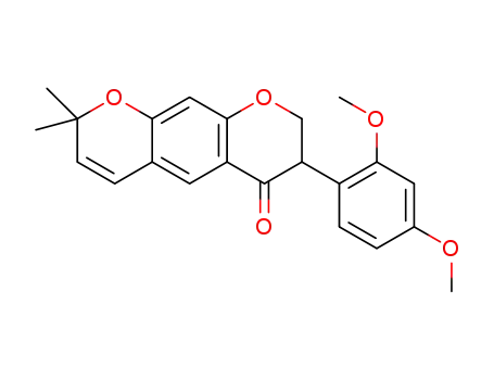 C<sub>22</sub>H<sub>22</sub>O<sub>5</sub>