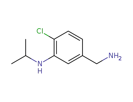 5-(aminomethyl)-2-chloro-N-isopropylaniline