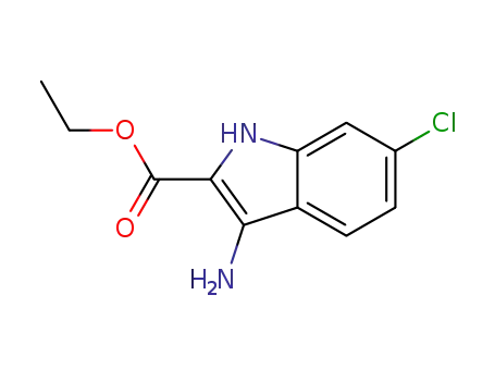 에틸 3-아미노-6-클로로-1H-인돌-2-카르복실레이트