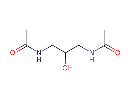 Molecular Structure of 261507-87-3 (N-(3-acetylamino-2-hydroxypropyl)acetamide)