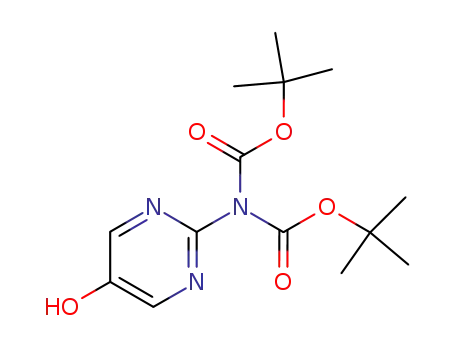 이미도디카보네이트, 2-(5-히드록시-2-피리미디닐)-, 1,3-비스(1,1-디메틸에틸) 에스테르