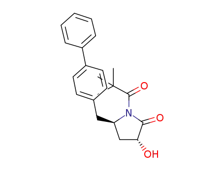 (3R,5R)-5-Biphenyl-4-ylmethyl-1-(2,2-dimethylpropionyl)-3-hydroxypyrrolidin-2-one