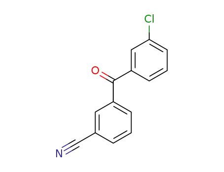3-(3-chlorobenzoyl)benzonitrile