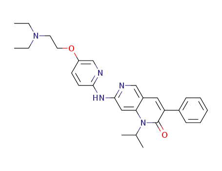 7-(5-(2-(diethylamino)ethoxy)pyridin-2-ylamino)-1-isopropyl-3-phenyl-1,6-naphthyridin-2(1H)-one