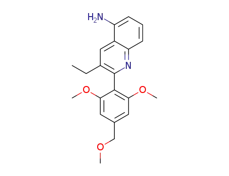 2-[2,6-dimethoxy-4-(methoxymethyl)phenyl]-3-ethylquinolin-5-amine