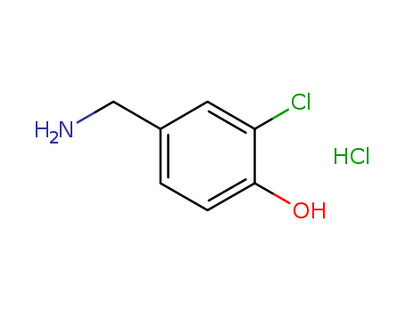 Phenol, 4-(aminomethyl)-2-chloro-, hydrochloride