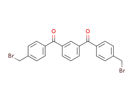 Molecular Structure of 163301-93-7 (Methanone, 1,3-phenylenebis[[4-(bromomethyl)phenyl]-)