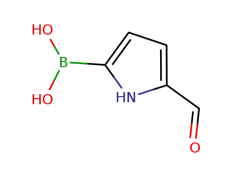5-forMyl-1H-pyrrol-2-yl-2-boronic acid