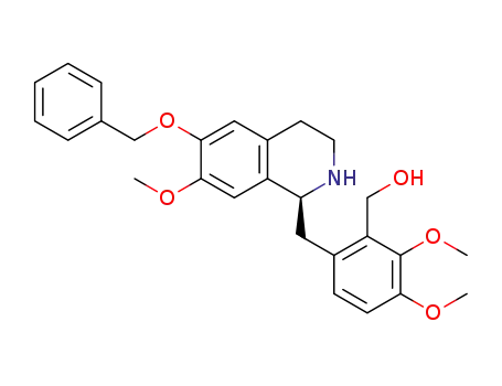 (S)-(6-((6-(benzyloxy)-7-methoxy-1,2,3,4-tetrahydroisoquinolin-1-yl)methyl)-2,3-dimethoxyphenyl)methanol