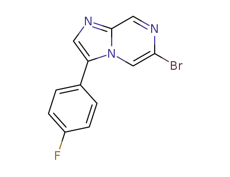 6-bromo-3-(4-fluorophenyl)imidazo[1,2-a]pyrazine