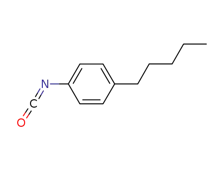Molecular Structure of 121503-84-2 (4-PENTYLPHENYL ISOCYANATE)