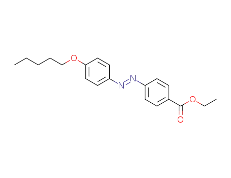 Benzoic acid, 4-[[4-(pentyloxy)phenyl]azo]-, ethyl ester, (E)-