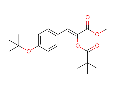 (Z)-methyl 3-(4-tert-butoxyphenyl)-2-pivaloyloxyacrylate