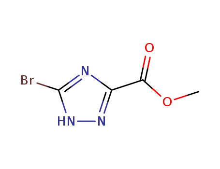 1H-1,2,4-Triazole-3-carboxylicacid, 5-bromo-, methyl ester
