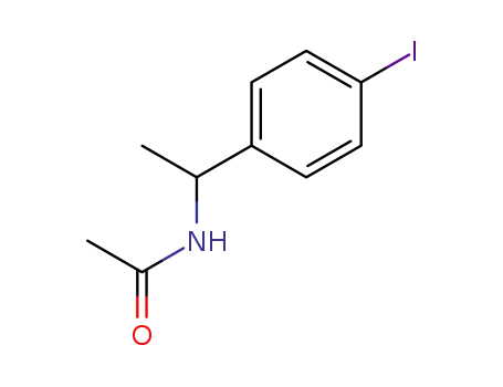 Molecular Structure of 1363440-02-1 (N-(1-(4-iodophenyl)propan-2-yl)acetamide)