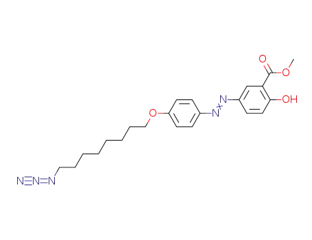 methyl 5-((4-(8-azidooctyloxy)phenyl)diazenyl)-2-hydroxybenzoate