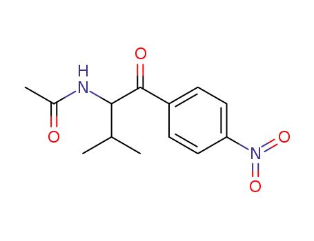 N-(3-methyl-1-(4-nitrophenyl)-1-oxobutan-2-yl)acetamide