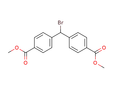bis(p-methoxycarbonylphenyl)bromomethane