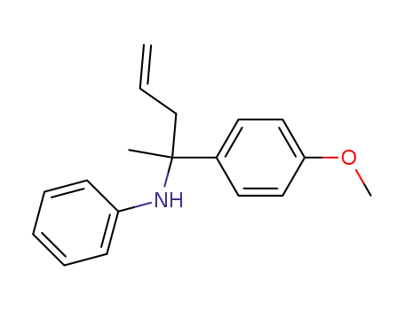 [1-(4-Methoxy-phenyl)-1-methyl-but-3-enyl]-phenyl-amine