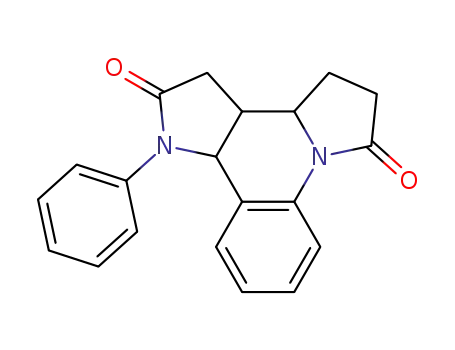1-phenyl-3a,4,5,11b-tetrahydrodipyrrolo[1,2-a:3',2'-c]quinoline-2,6-dione