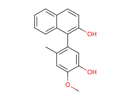 1-(2-hydroxy-3-methoxy-5-methylphenyl)-2-naphthol