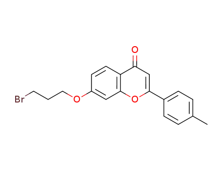 7-(3-bromopropoxy)-2-(p-tolyl)-4H-chromen-4-one