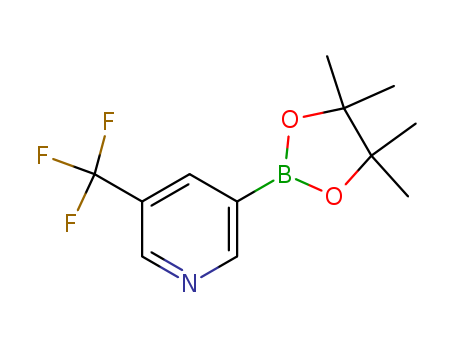 3-(4,4,5,5-Tetramethyl-1,3,2-dioxaborolan-2-yl)-5-(trifluoromethyl)pyridine