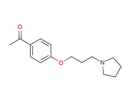 1-((4-(3-pyrrolidin-1-yl)propoxy)phenyl)ethanone
